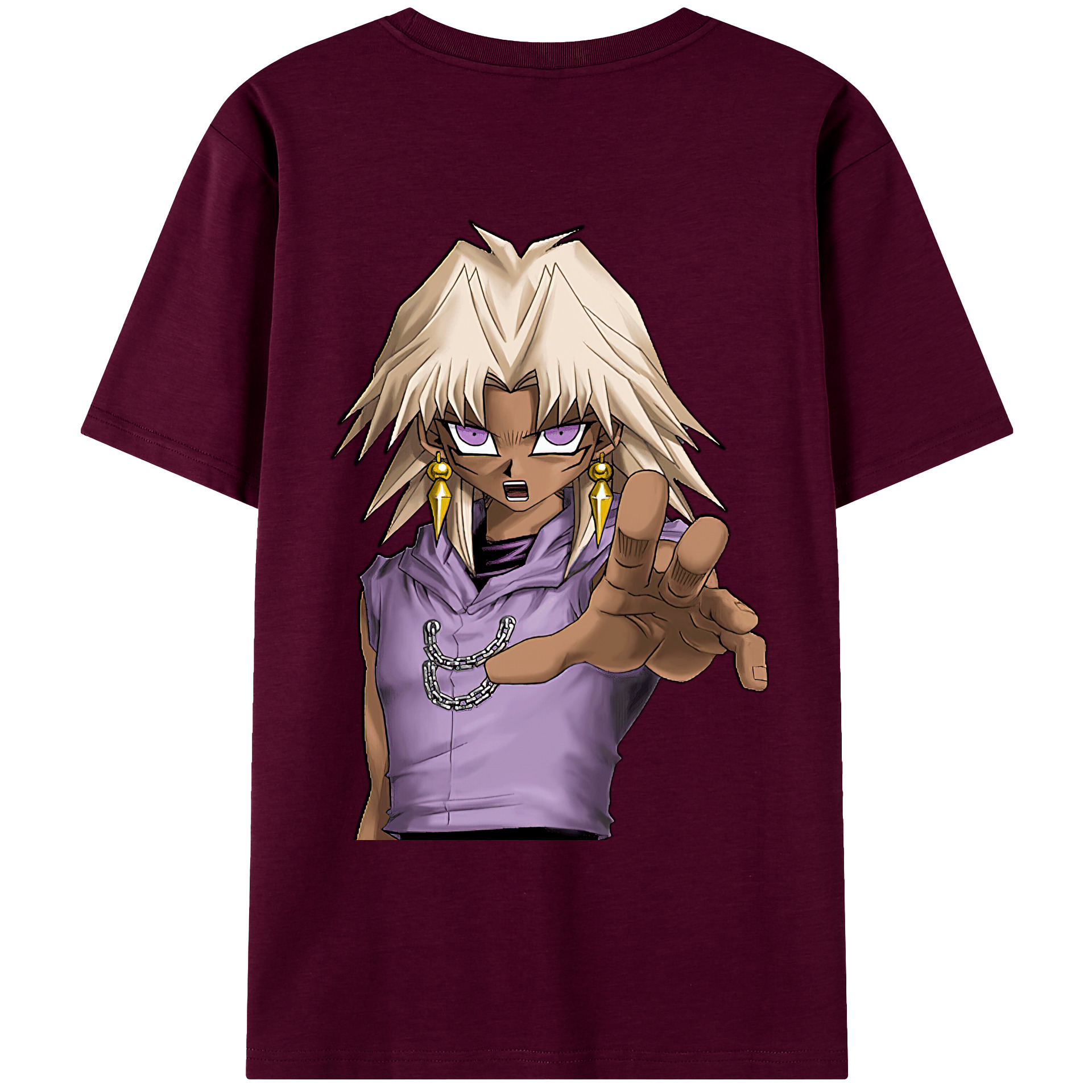 （画像用） 遊☆戯☆王 Yu-Gi-Oh! レディース半袖Tシャツ(バックプリント)
